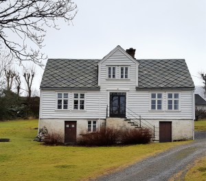 Hans Meidel sin bustad og forretning